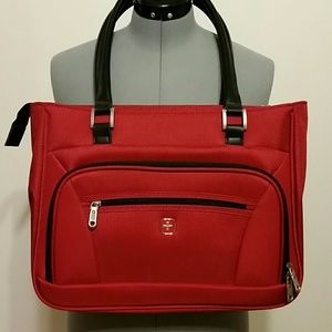 Swiss Gear red laptop bag